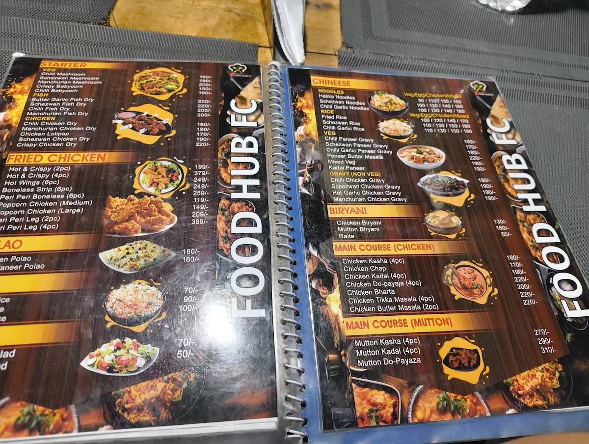 Food Hub menu