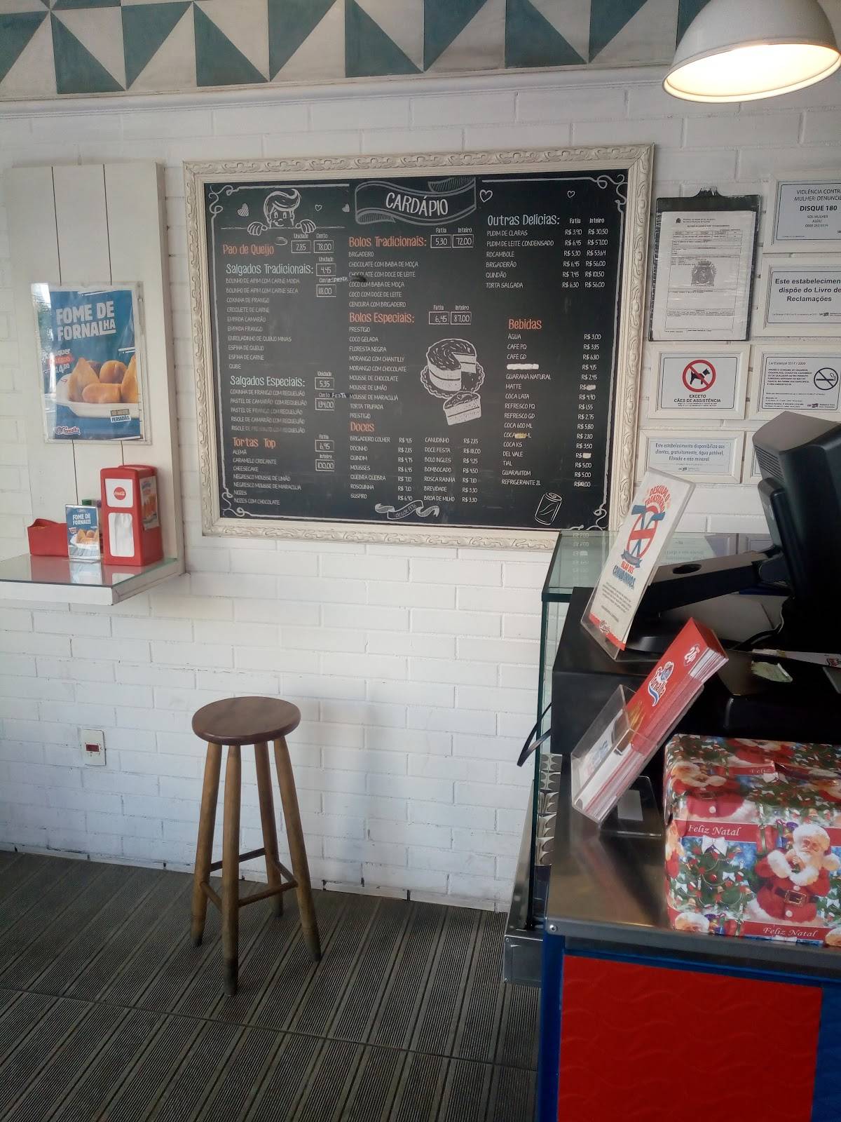 Fornalha (Rio Comprido) cardápio