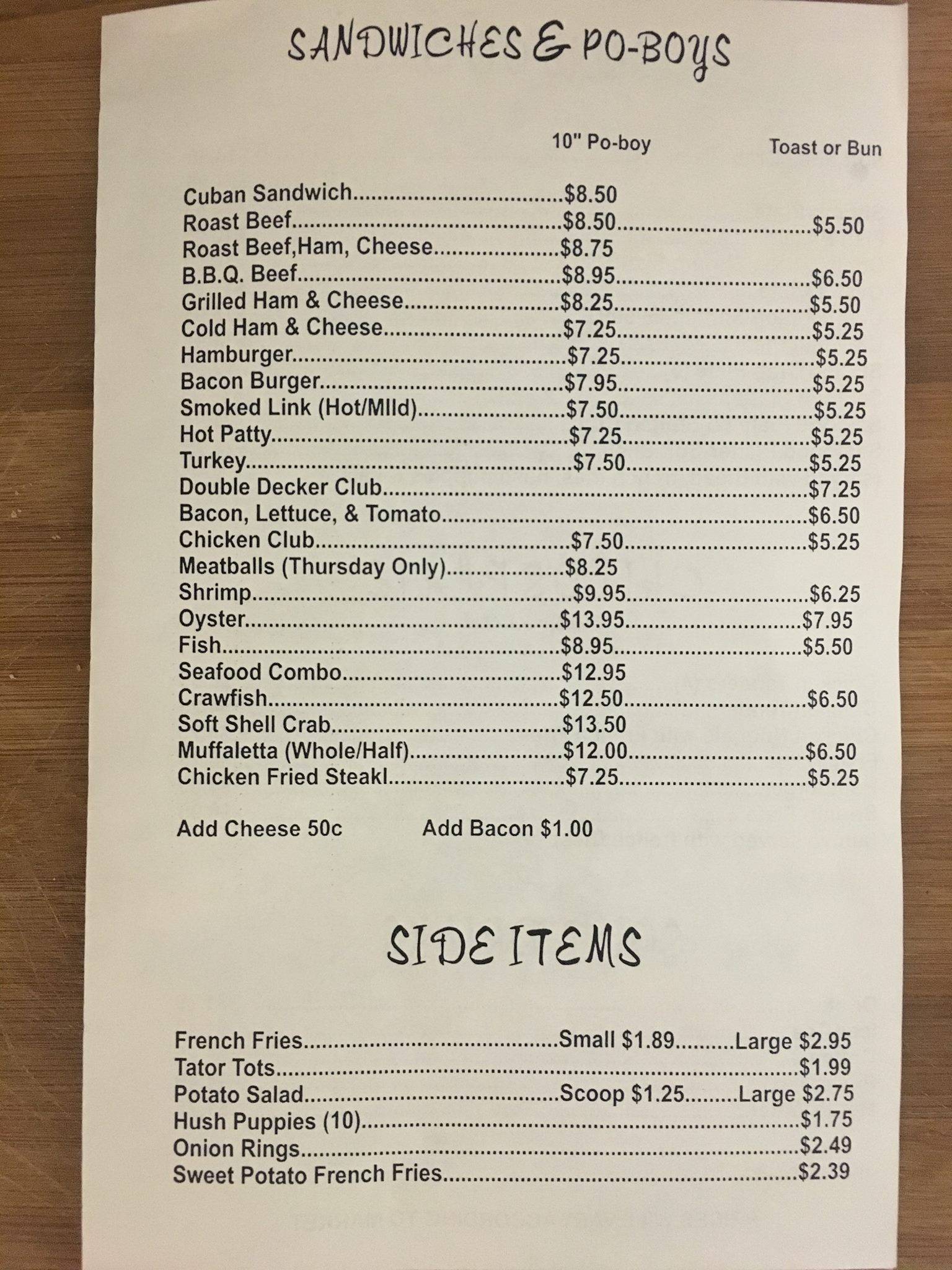 Mabiles Restaurant In Laplace - r0663sf