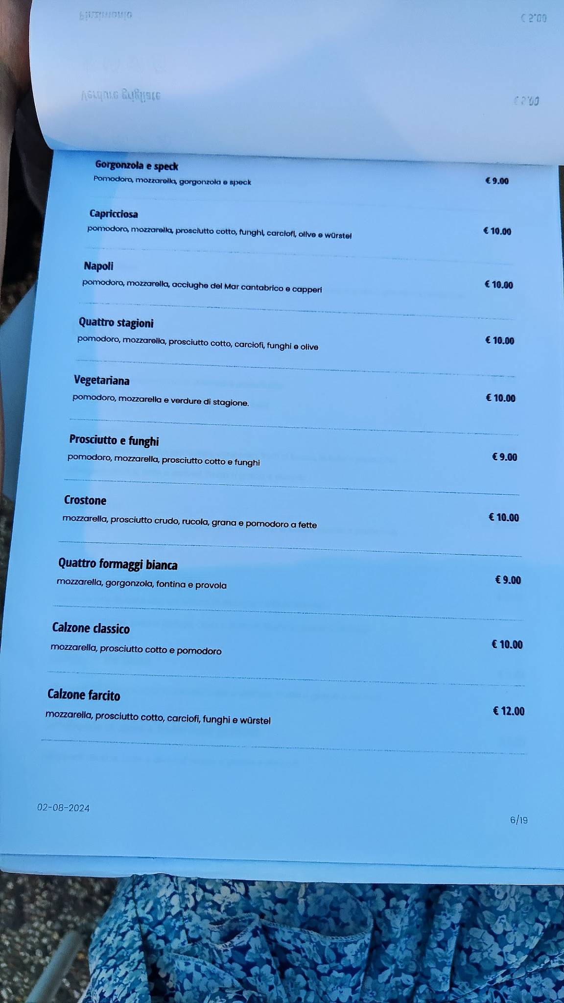 Menu di Fuorimenù 