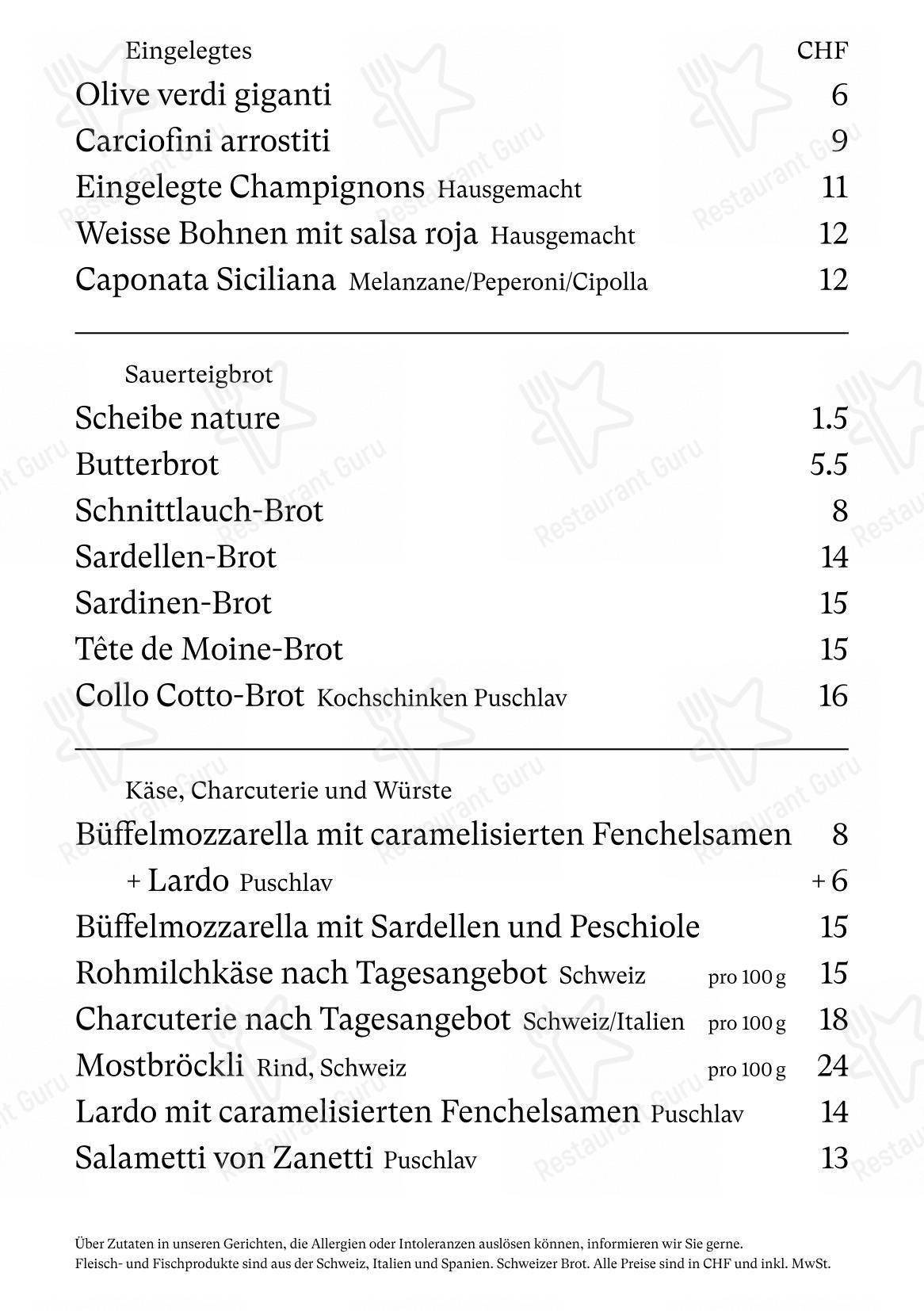 Ночное меню per Gamper Restaurant ristorante