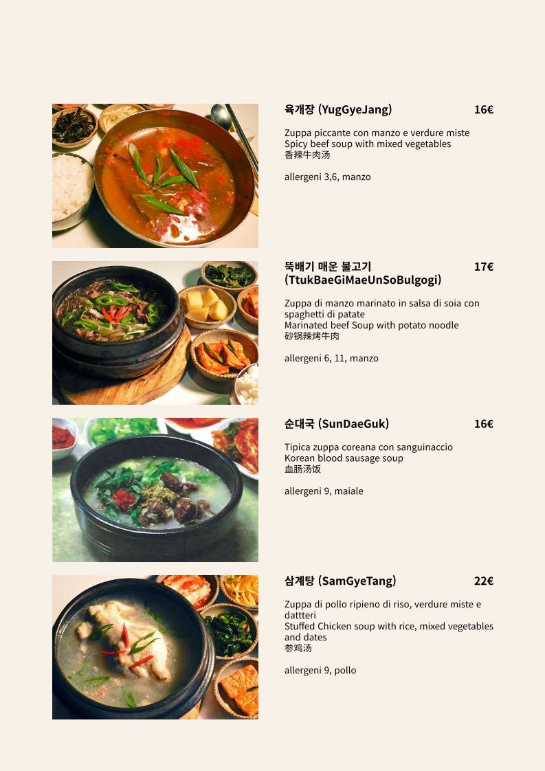 Menu di Gaya Restaurant 