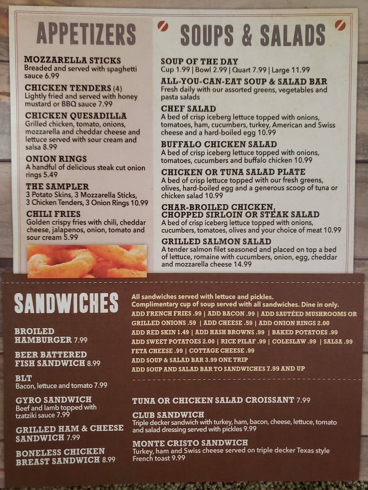 Menu at Best Friends Family Restaurant, Geneva