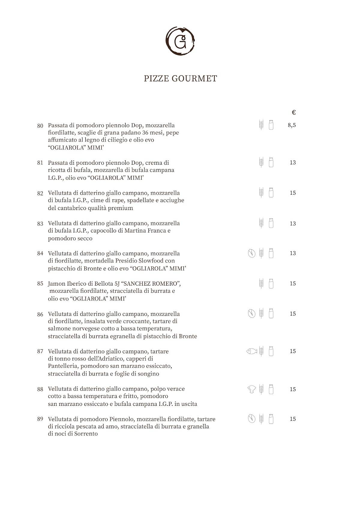 Menu di Giampà 
