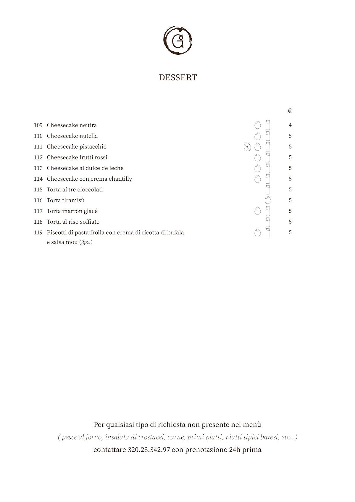 Menu di Giampà 