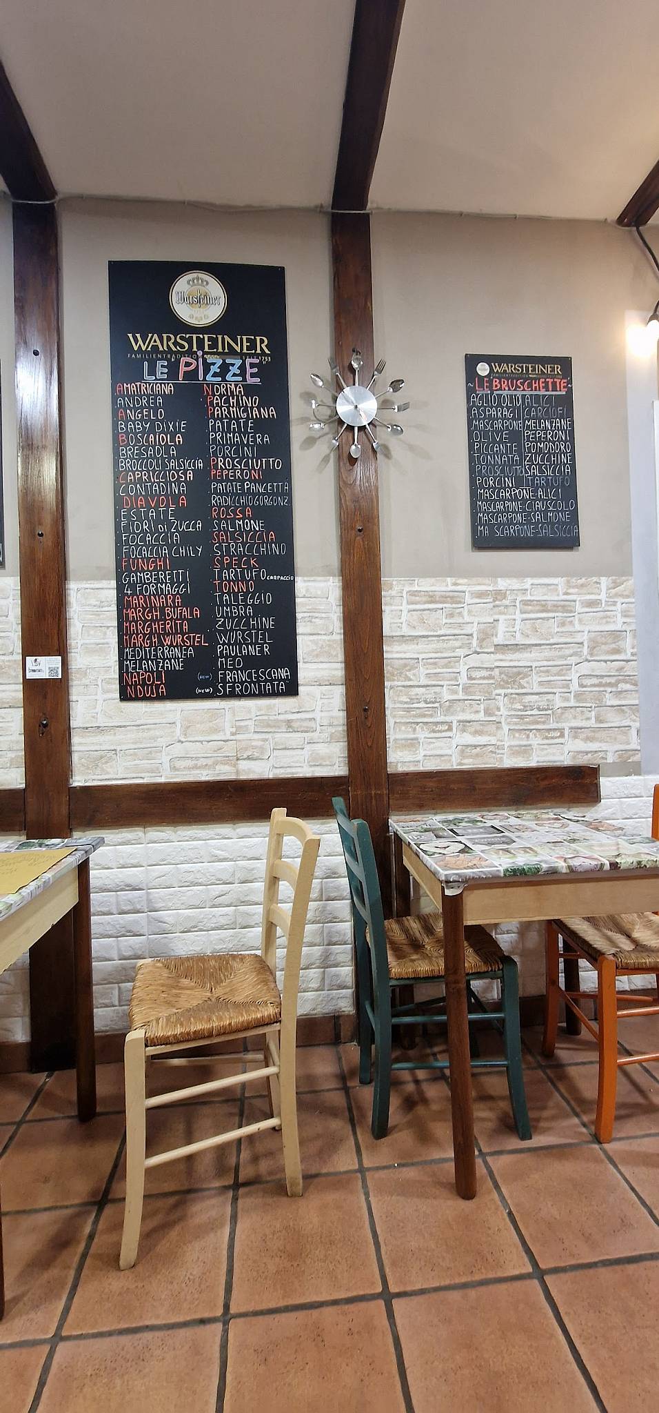 Menu di Gli Sfrontati BIS 