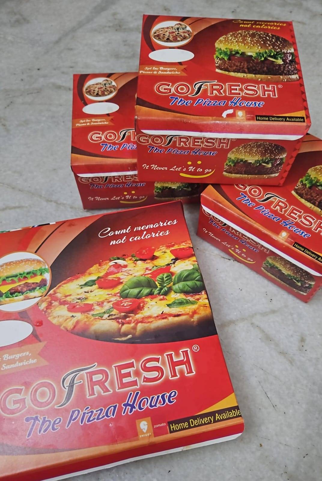 Go Fresh The Pizza House menu