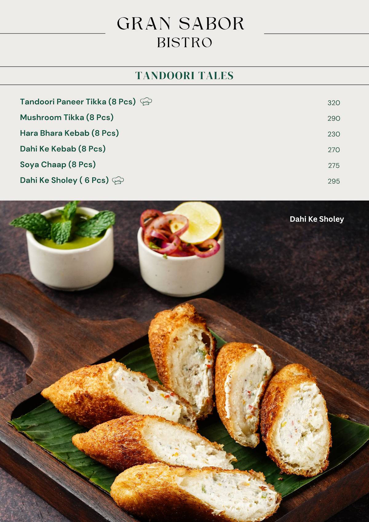 Gran Sabor Bistro Best Family Restaurant In Jaipur menu