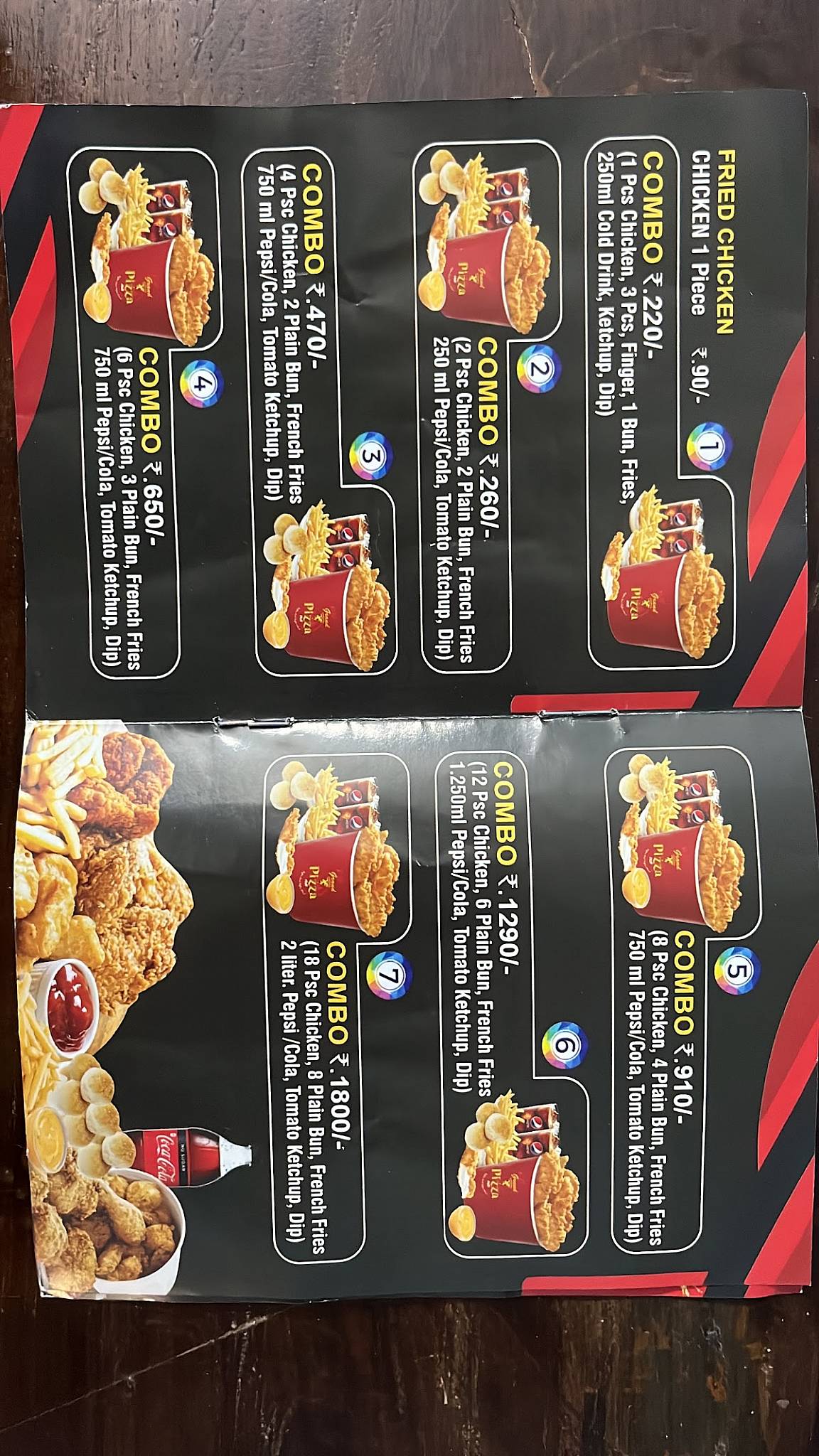 Grand Bakery menu