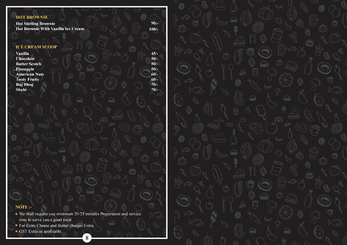 Grandpa's Cafe & Restro menu