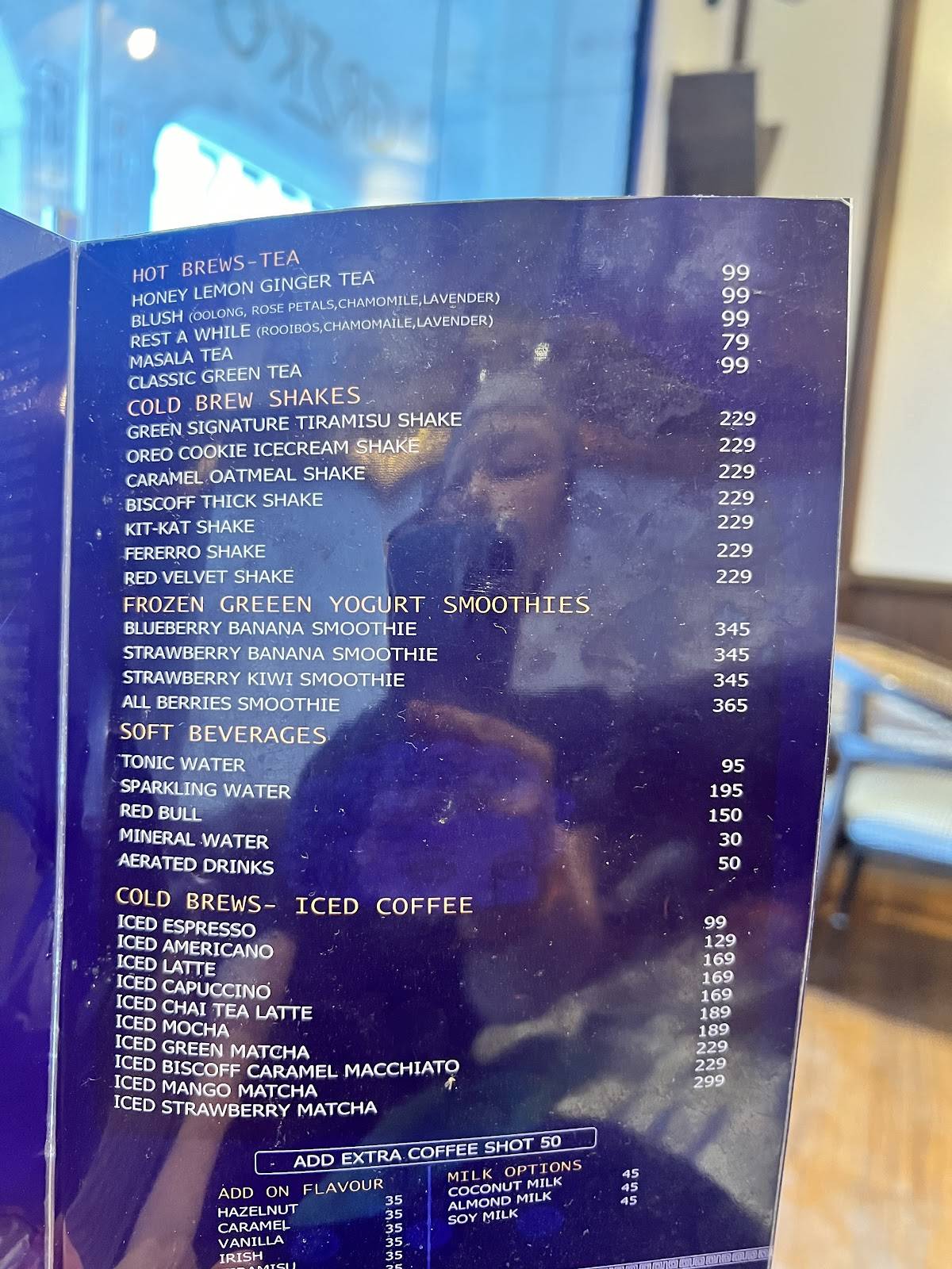 Greko Espresso Bar Coffee Shop menu