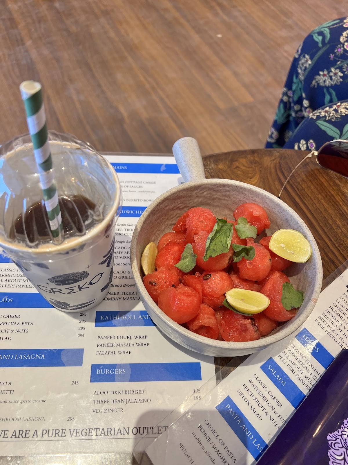 Greko Espresso Bar Coffee Shop menu