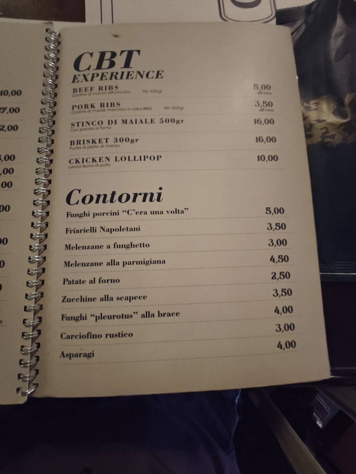 Menu di Griffin Pub e Grill 
