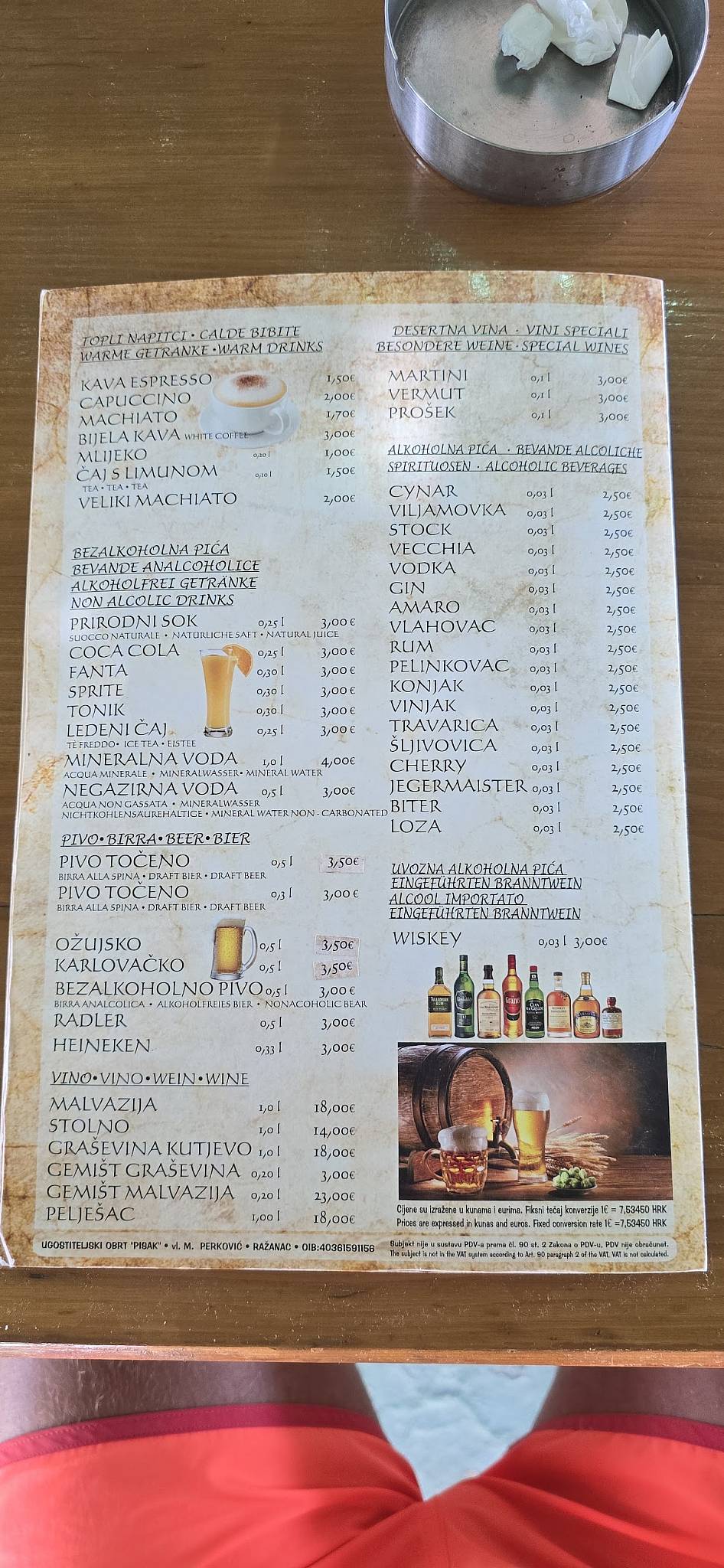 Menu di Grill Pisak 