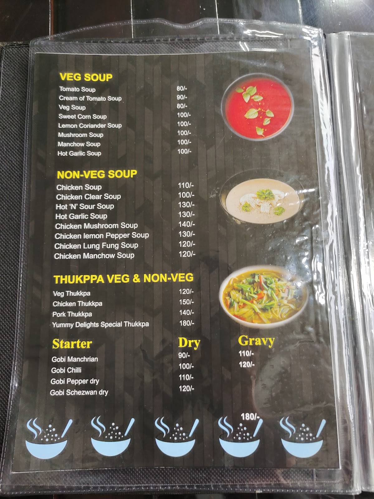 Neha Yummy Delights Cafe & Restaurant menu