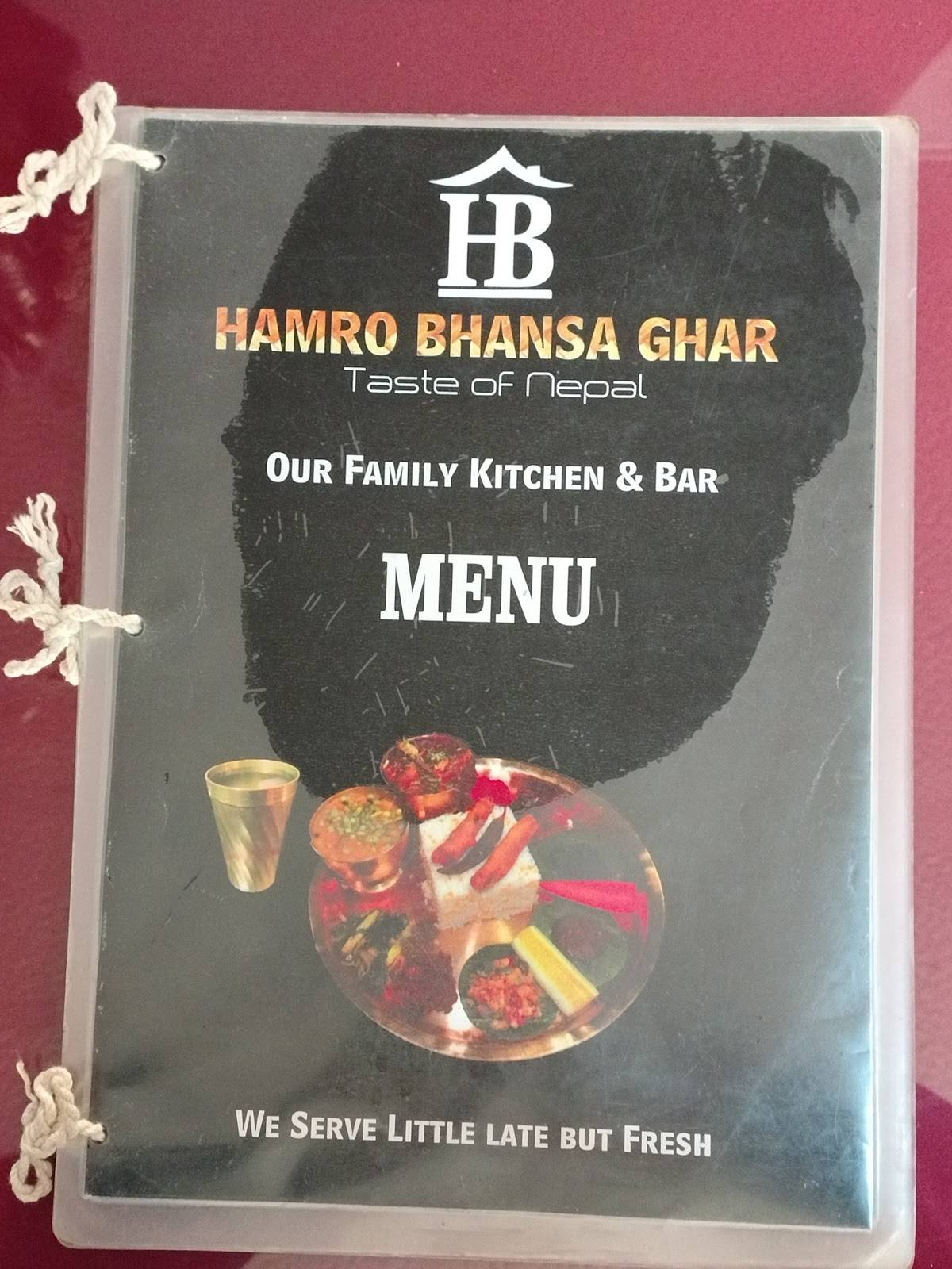 Hamro Bhansa Ghar menu