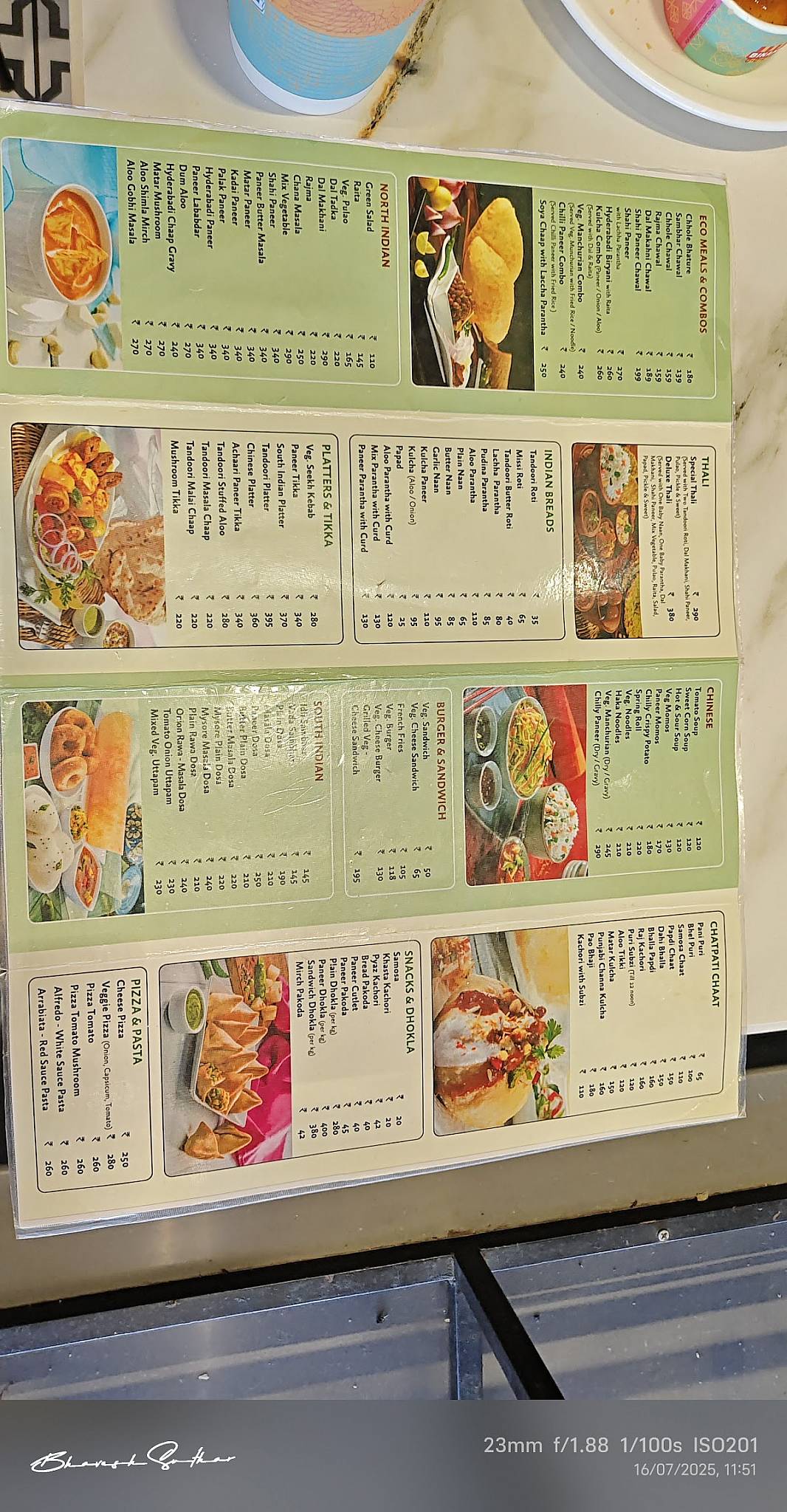 Bikanervala Garhmukteshwar menu