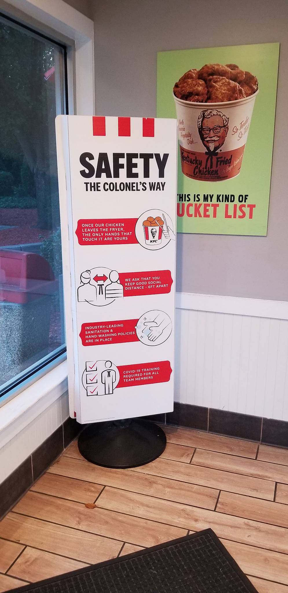 Menu at KFC fast food, Hasbrouck Heights, 177 NJ17