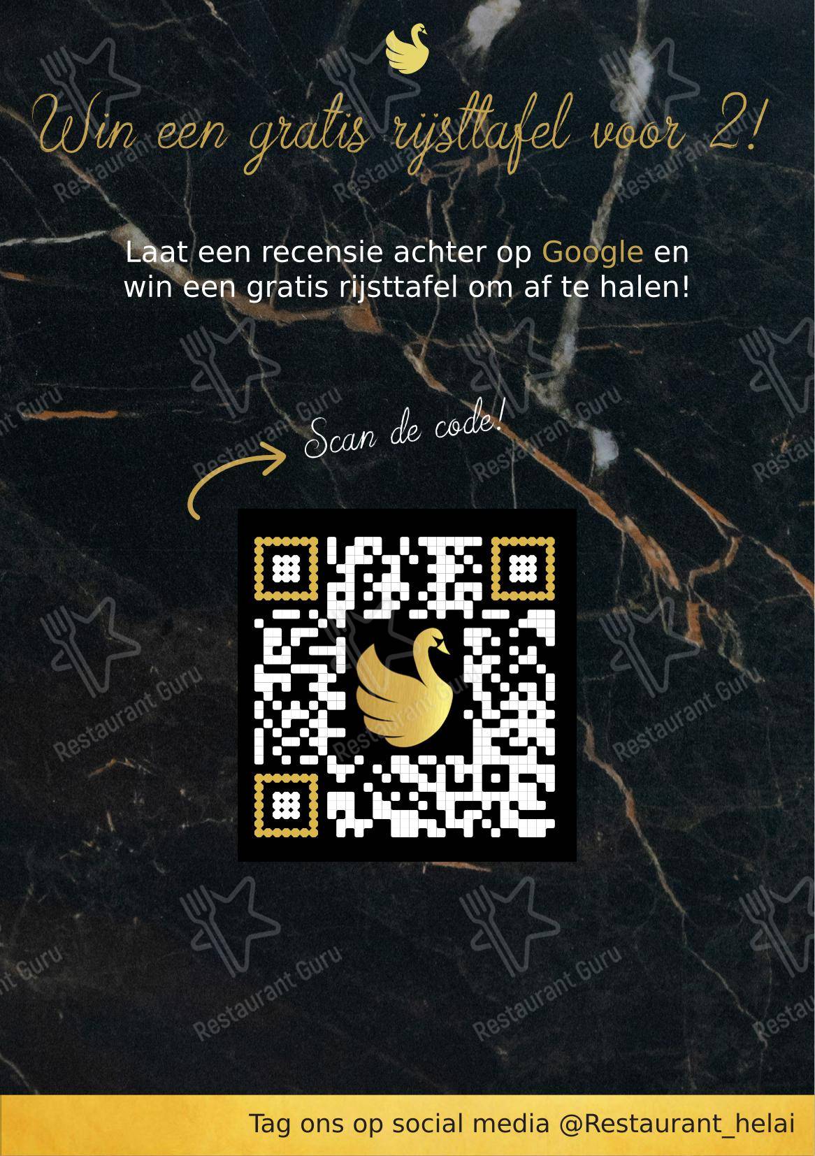 Основное меню pour Helai dans Rotterdam