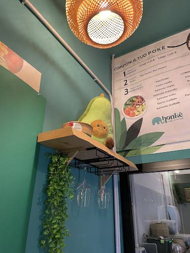 Menu di Honkè Sushi Poke Monteverde Roma 