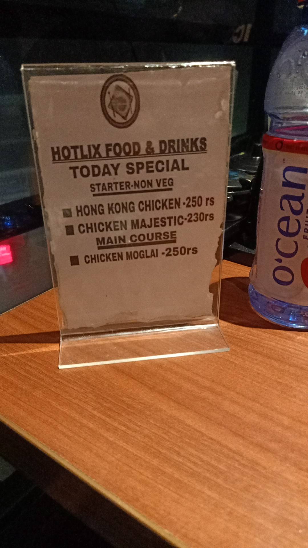 Hotlix Food & Drink(Mg margh) menu