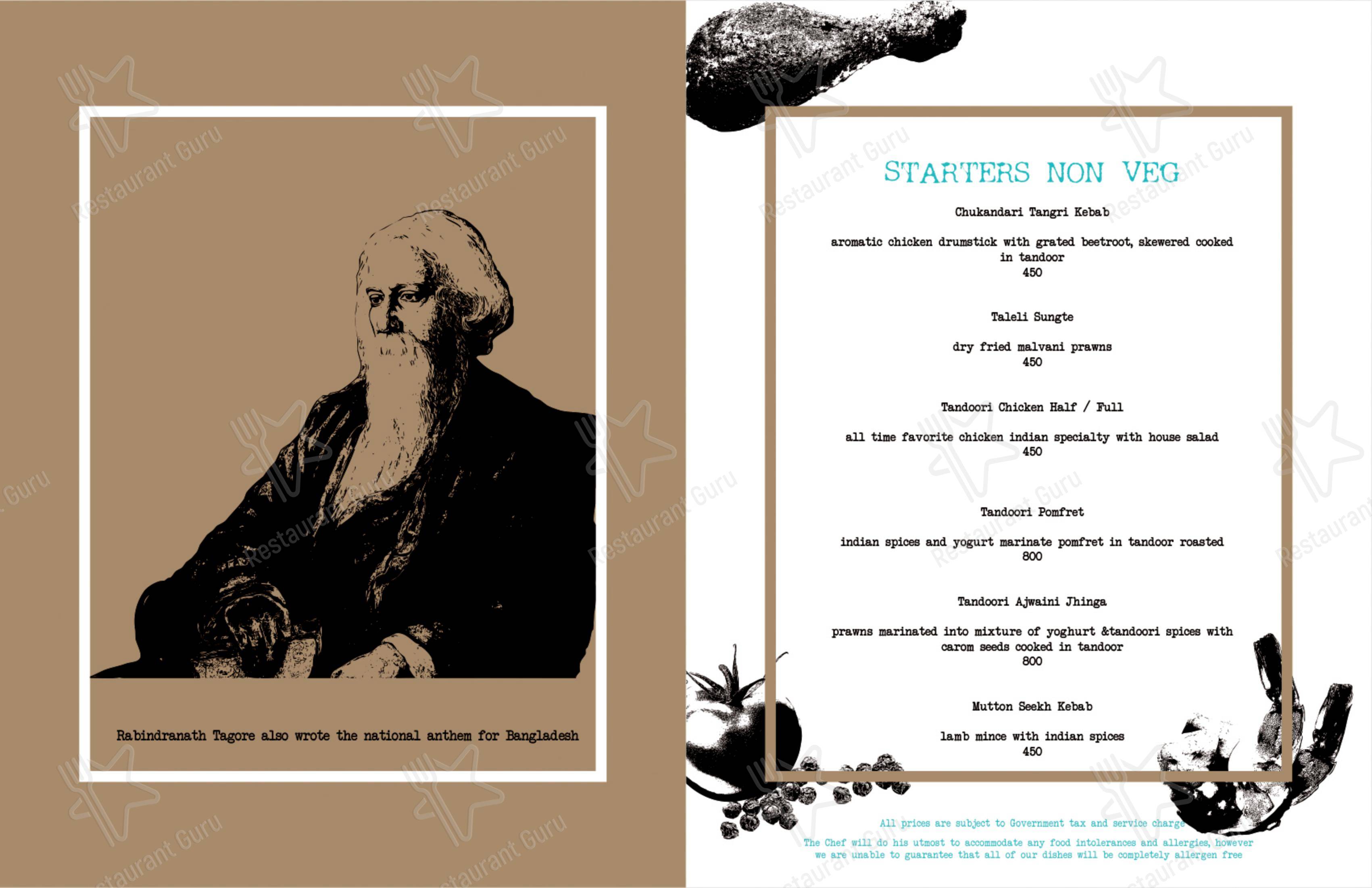 Menu for House Of Asia in Mumbai