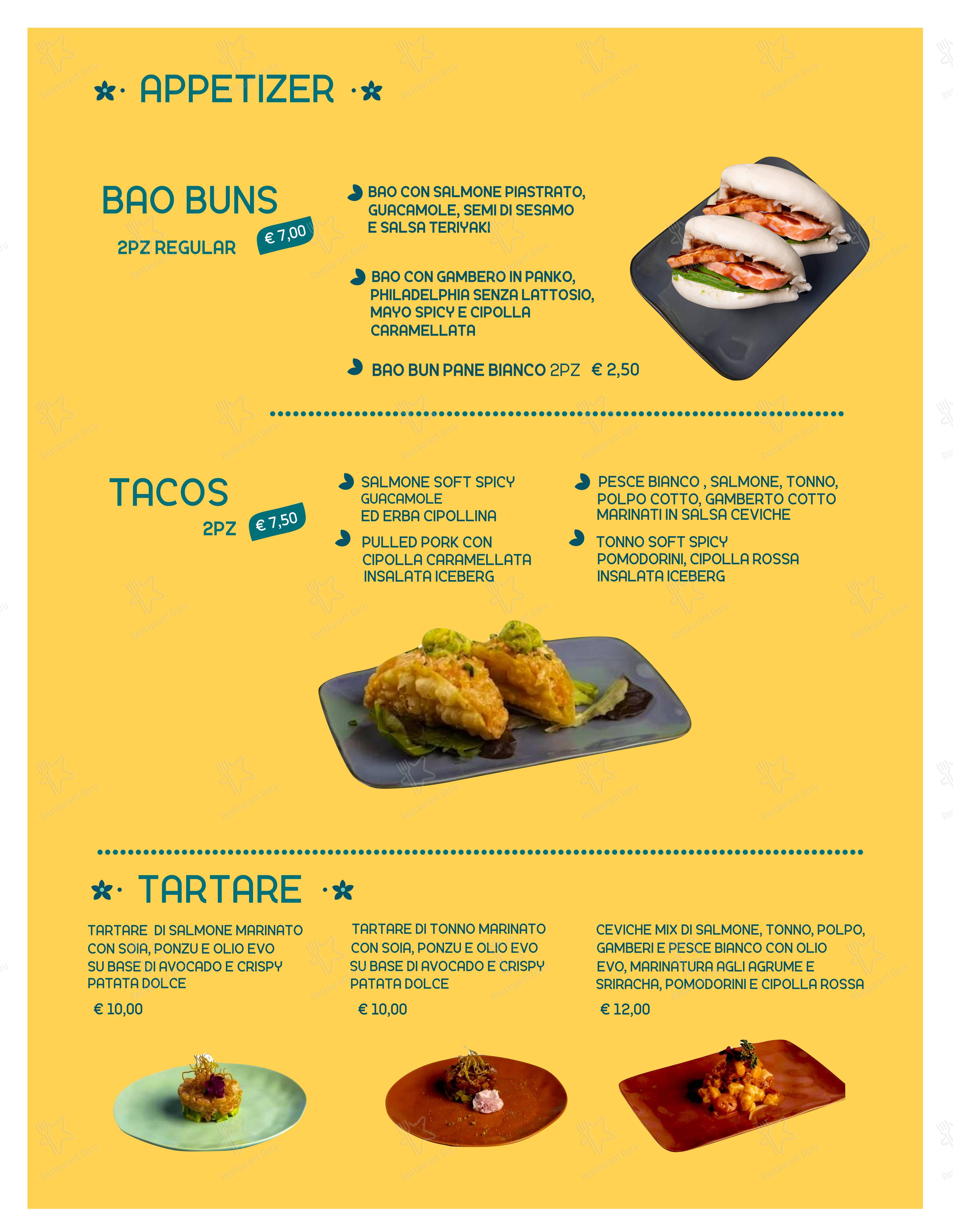 Menu di Hula Hawaiian Restaurant - Menu