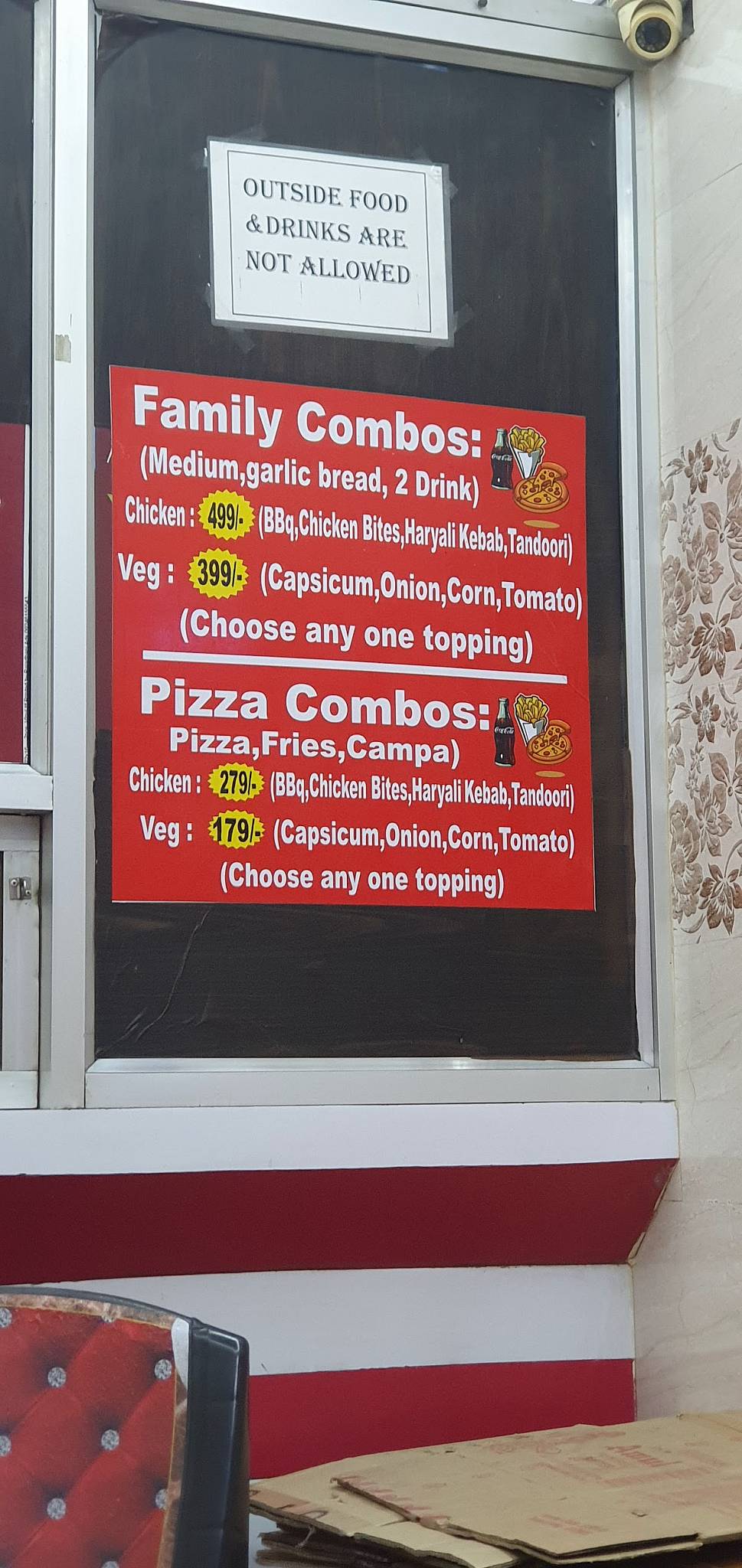 Pizza House menu