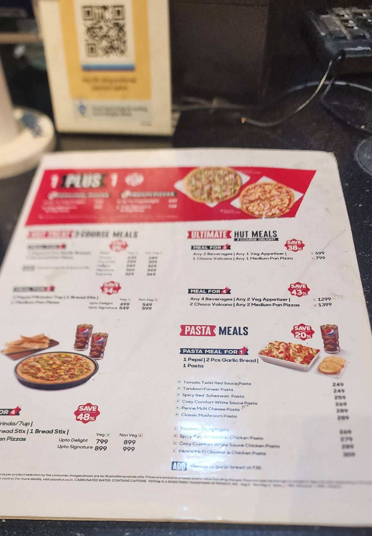 Pizza Hut Lingampally, Hyderabad menu