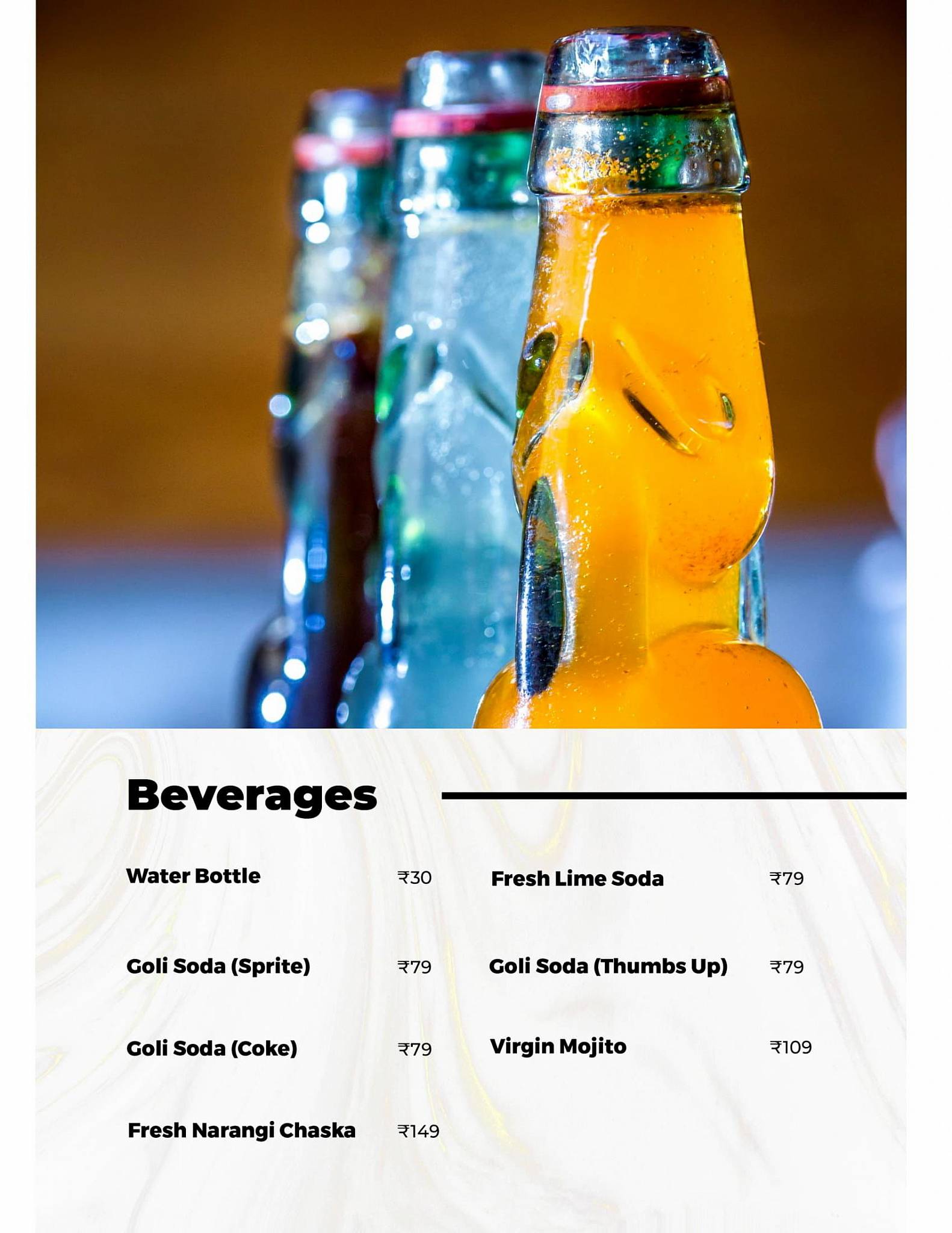 Tollgate The Eating House menu