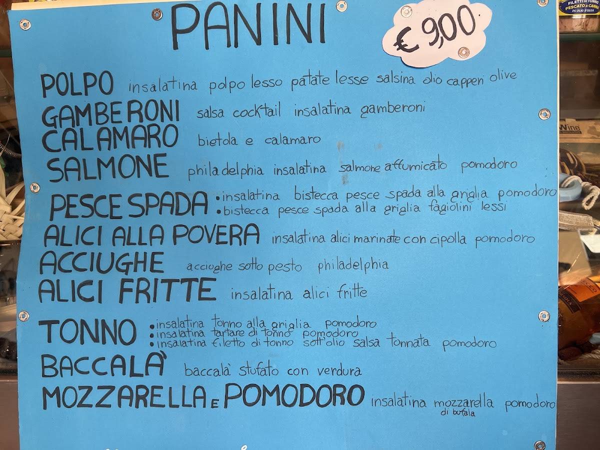 Menu di I'BISCHERO 
