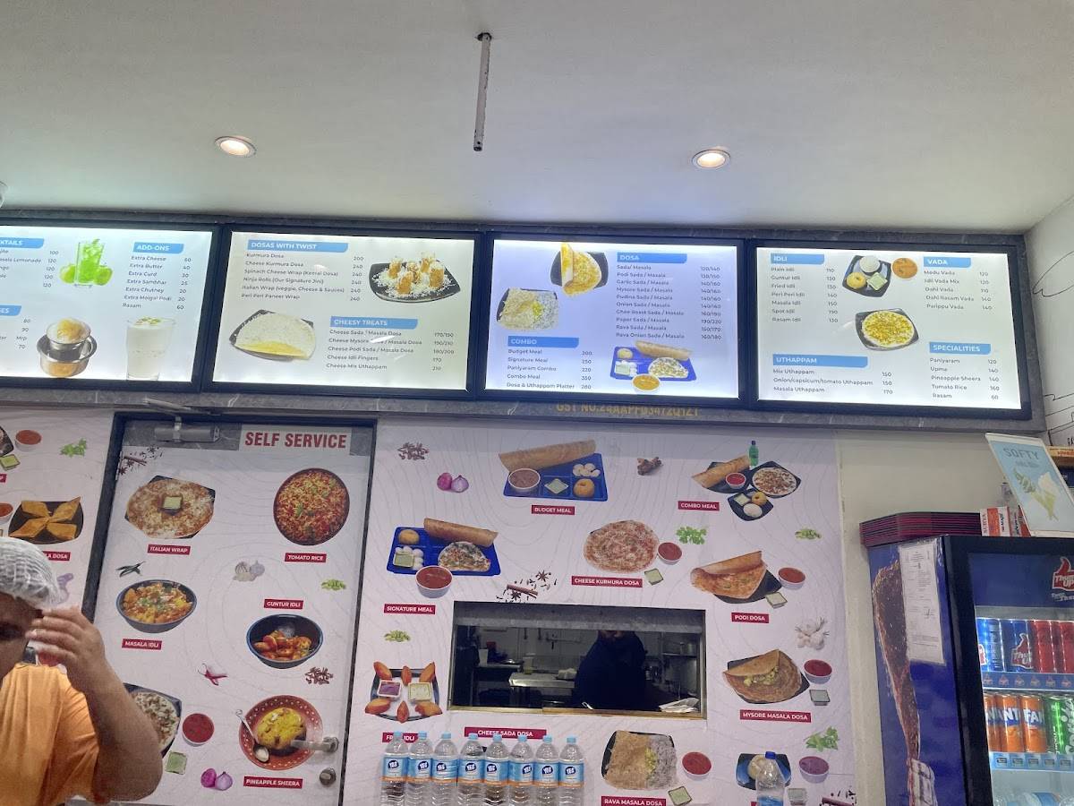 Idlikaaran by 22nd Parallel menu