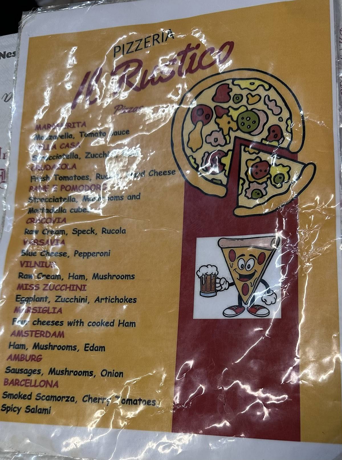 Menu di Il Rustico 