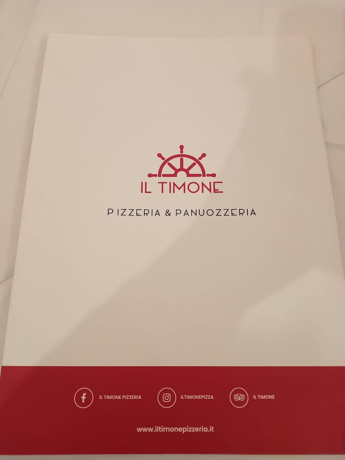 Menu di Il Timone Pizzeria 
