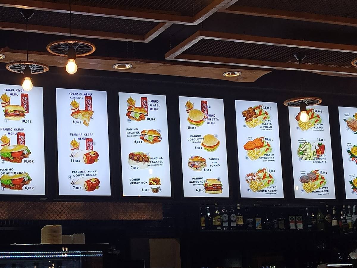 Menu da Istanbul Kebap e Pizza e Grill e Bar, Fino Mornasco