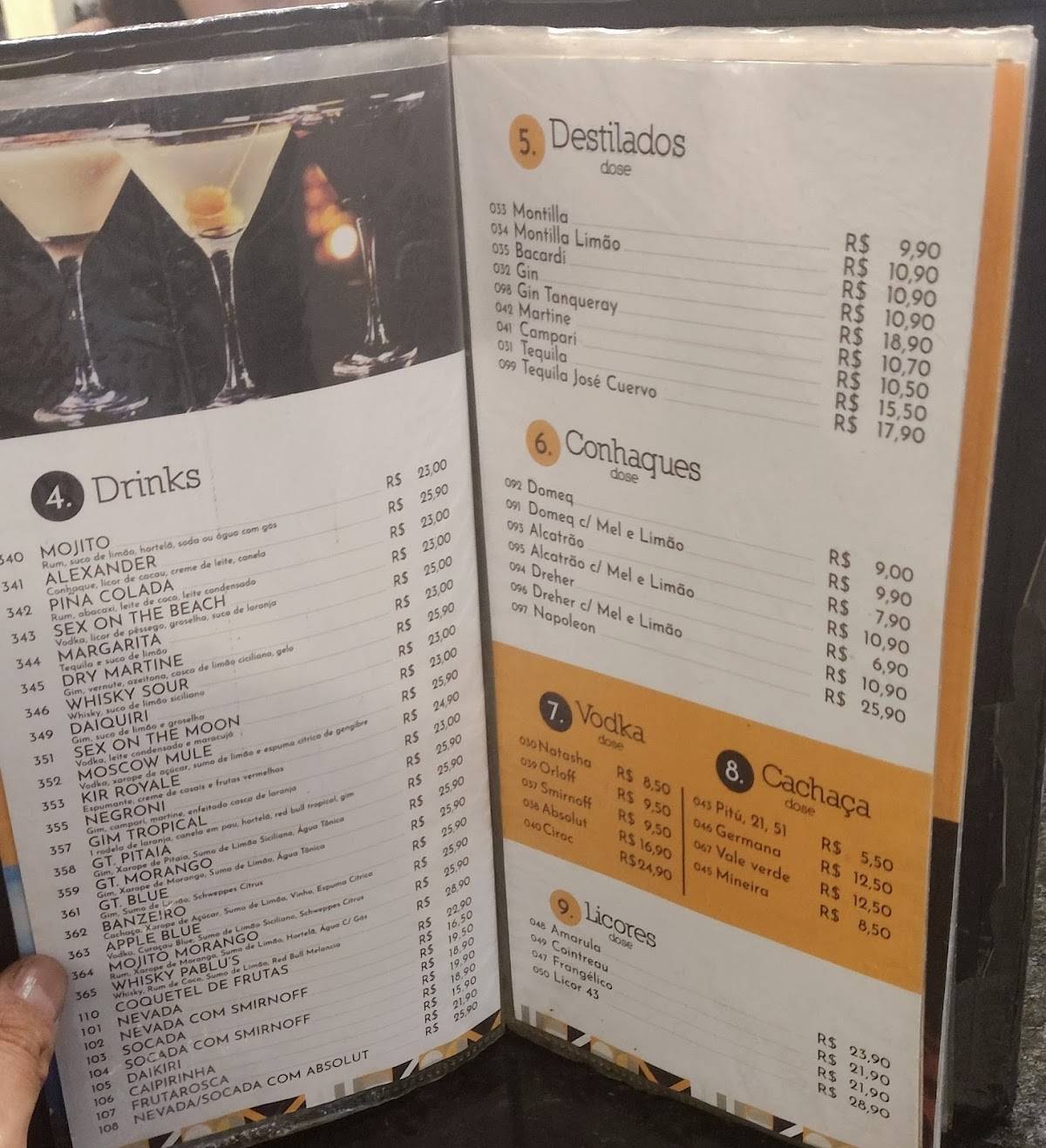 Janaína Restaurante e Pizzaria cardápio