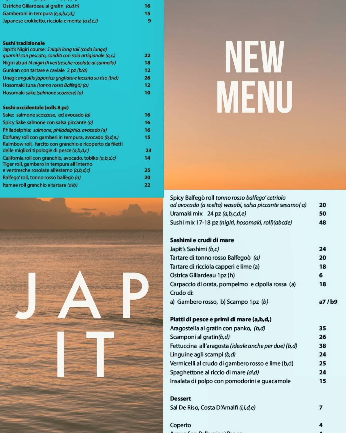 Menu di Japit 