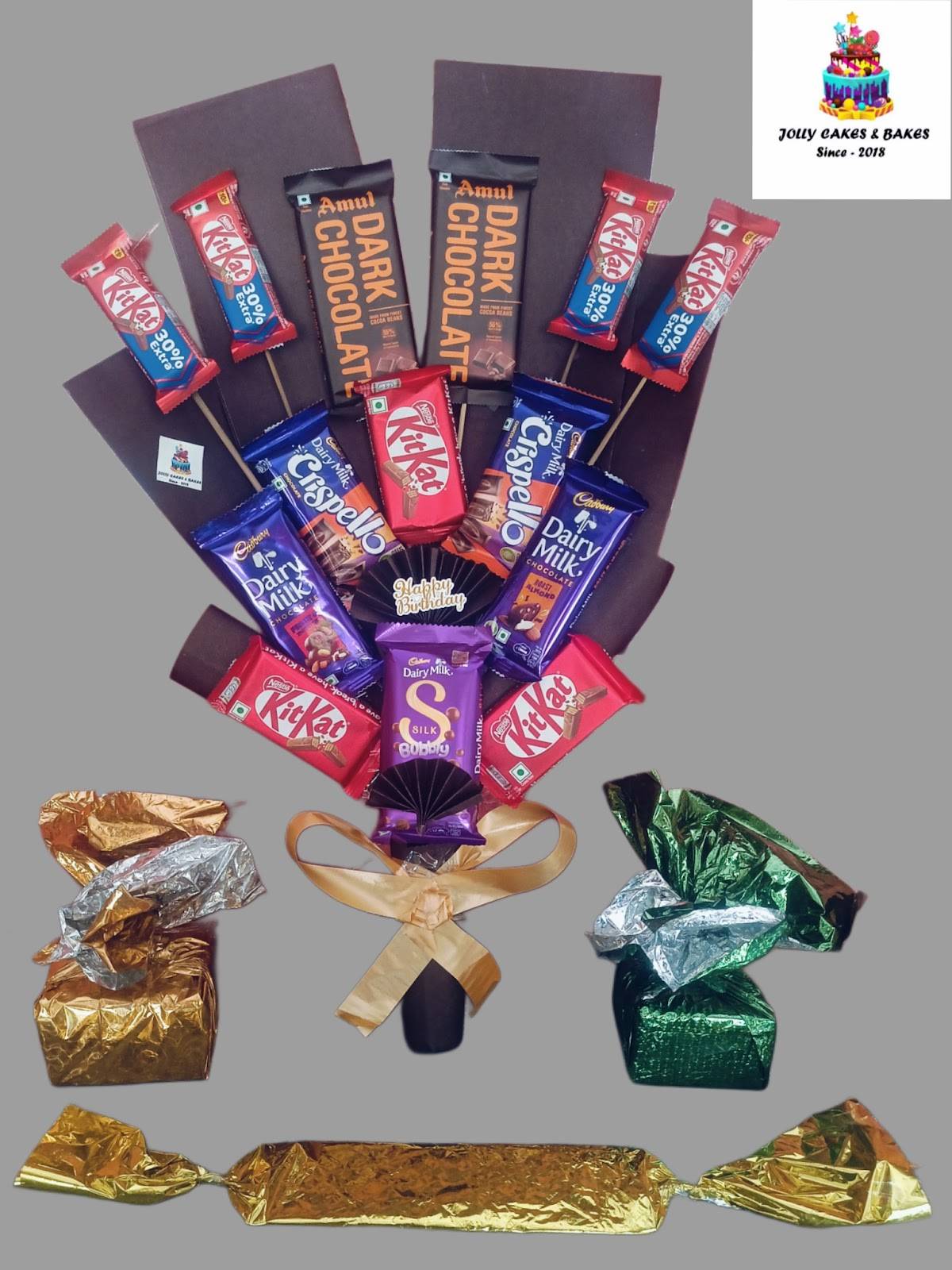 Jolly's Cakes & Bakes menu