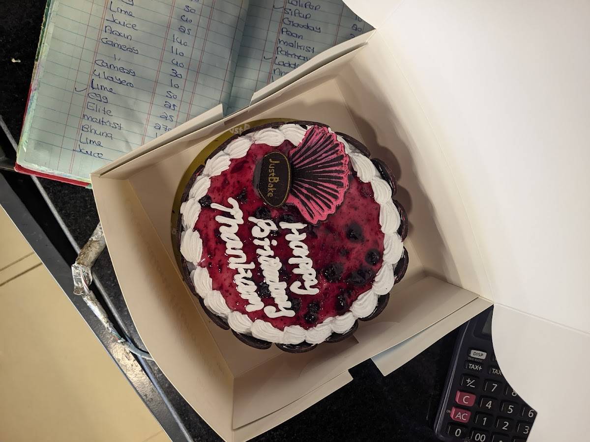 Just Bake Chengannur menu