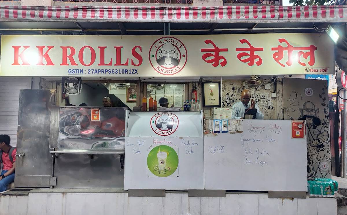 K K Rolls menu