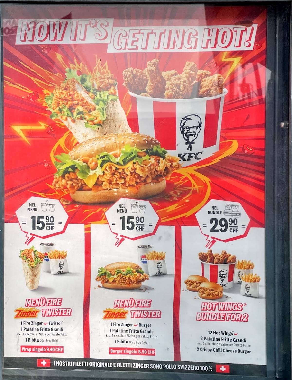 Menu di KFC 