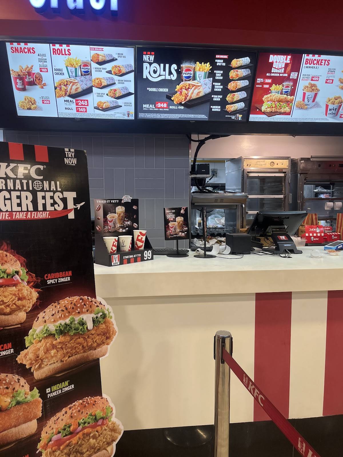 KFC menu