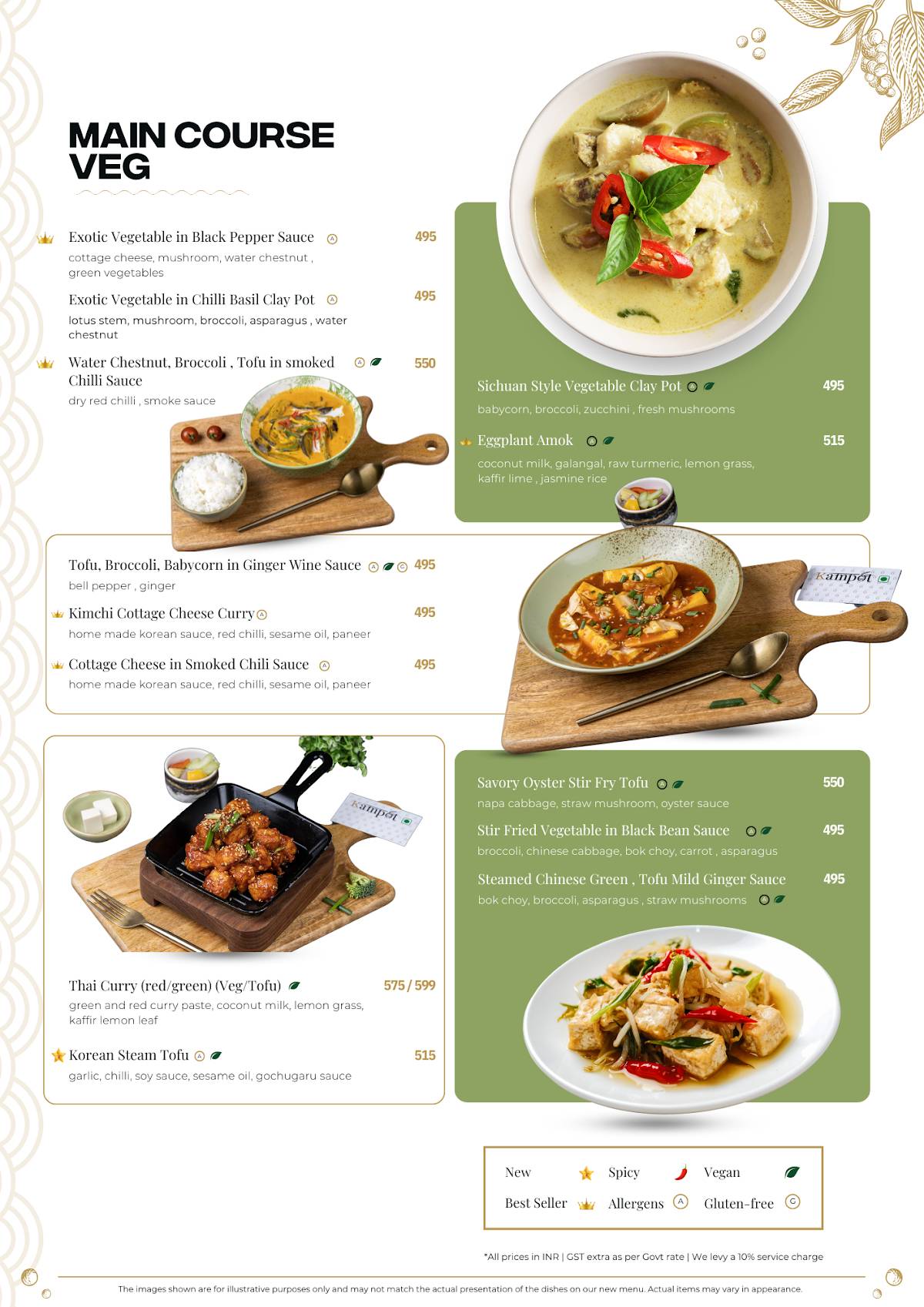 Kampot Pan Asian Restaurant Bellandur menu