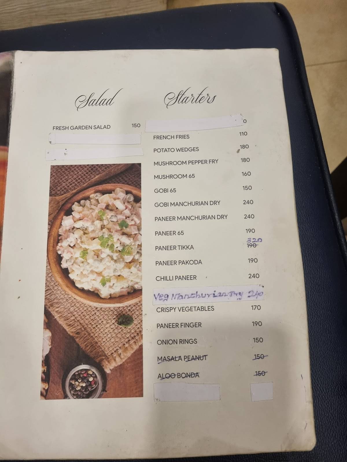 Santha Bhavan Pure Veg Restaurant menu