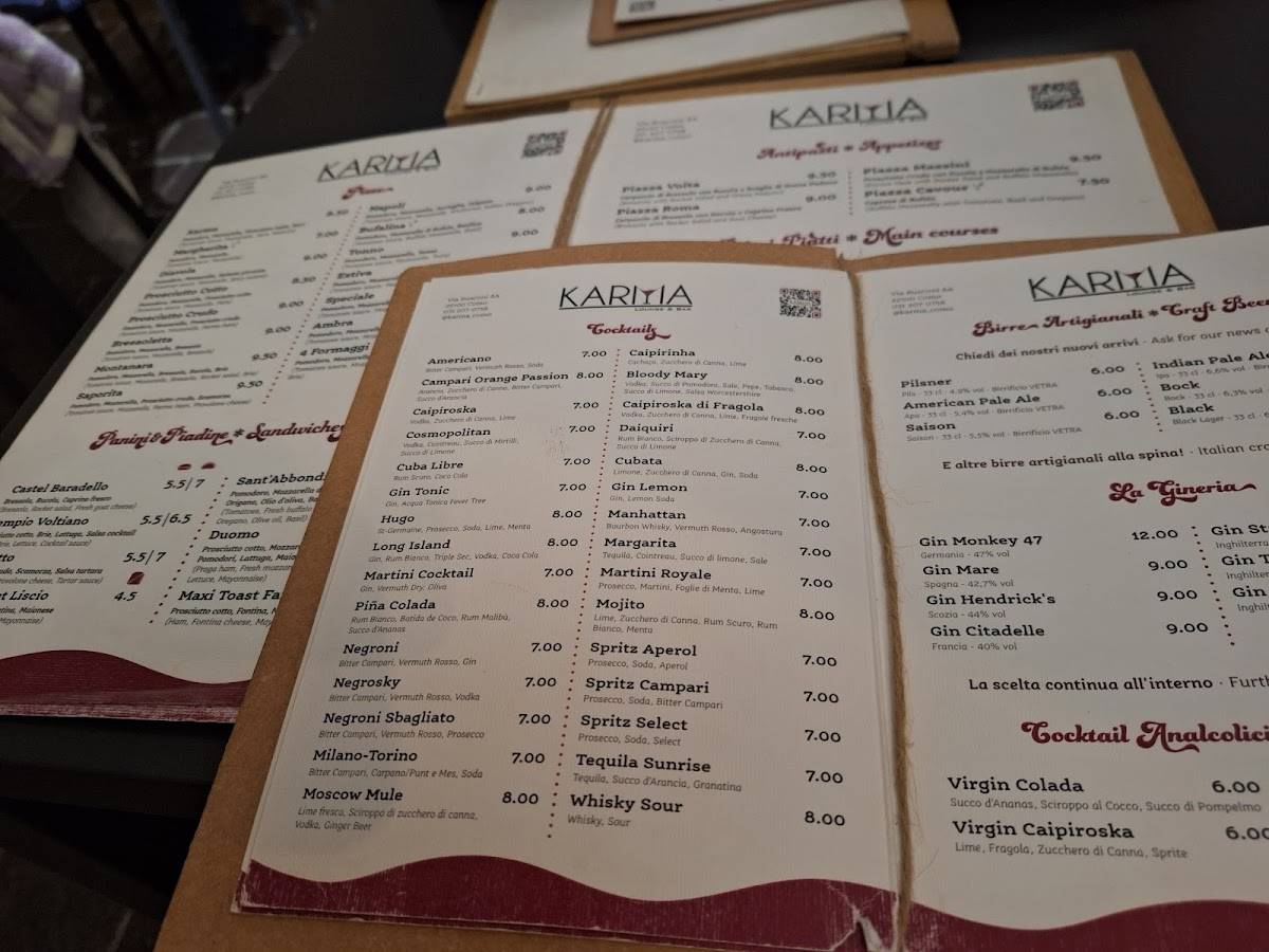 Menu di Karma 