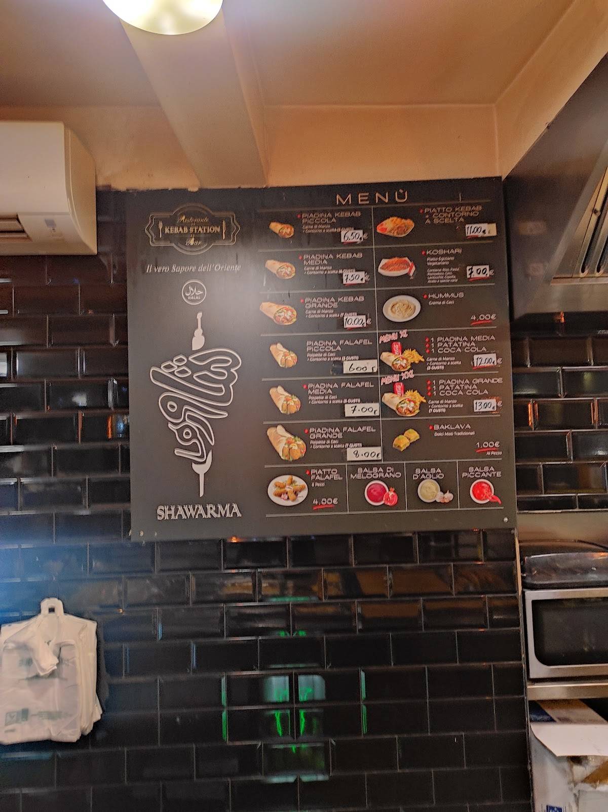 Menu di Kebab station 