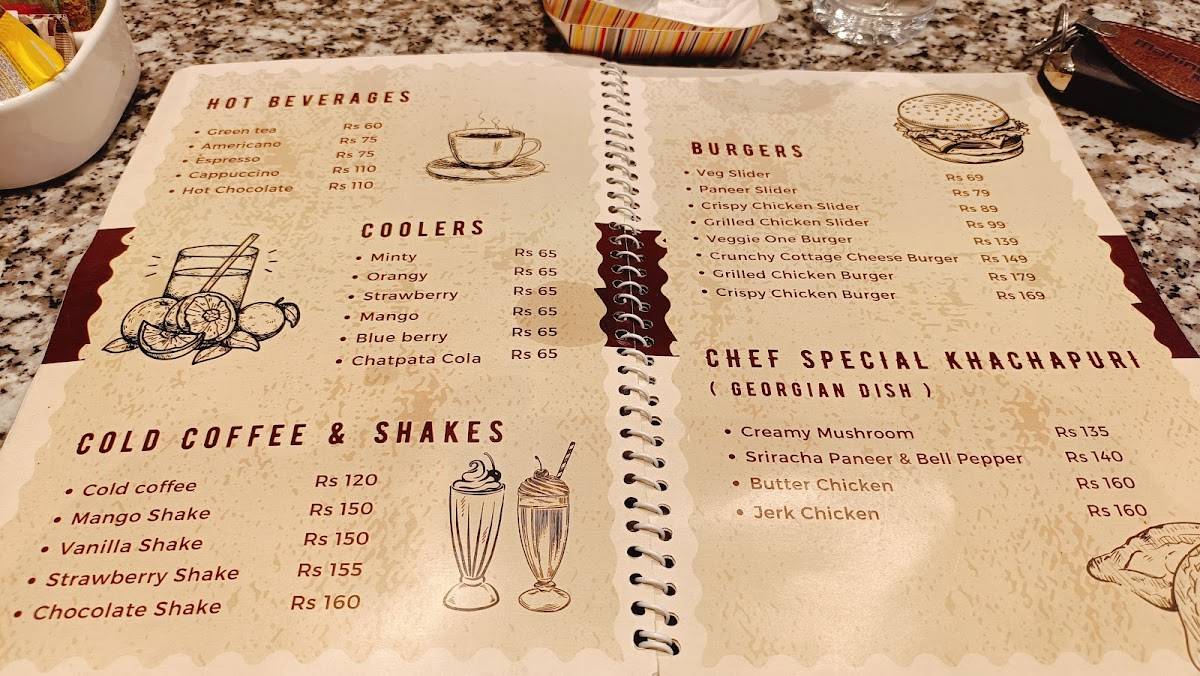 Forkfull Xpress menu