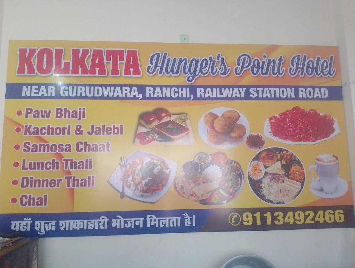 Kolkata hungers point menu