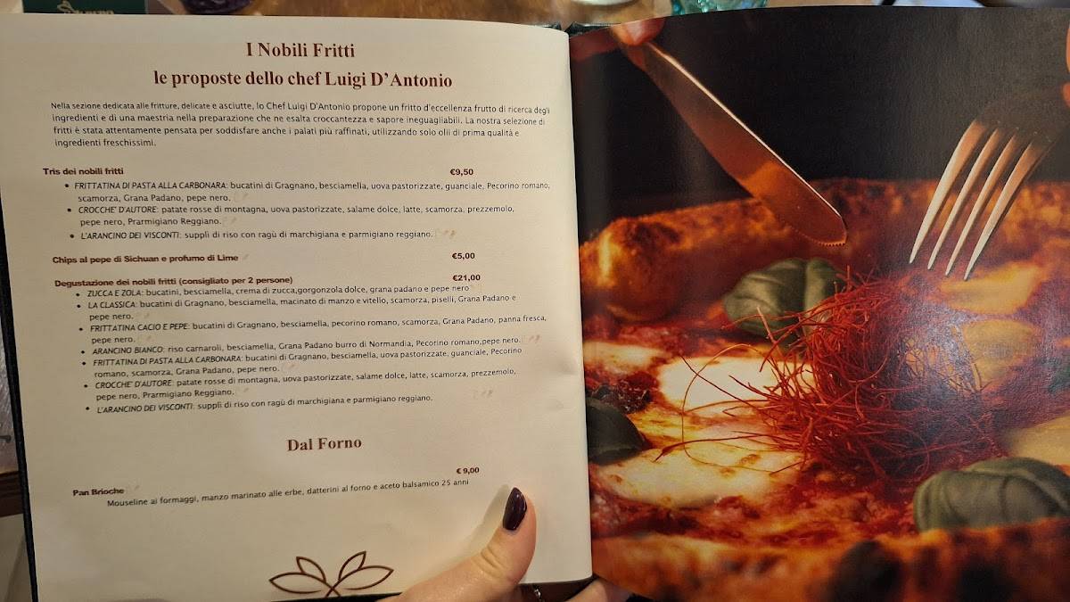 Menu di L' Albero Dei Visconti 