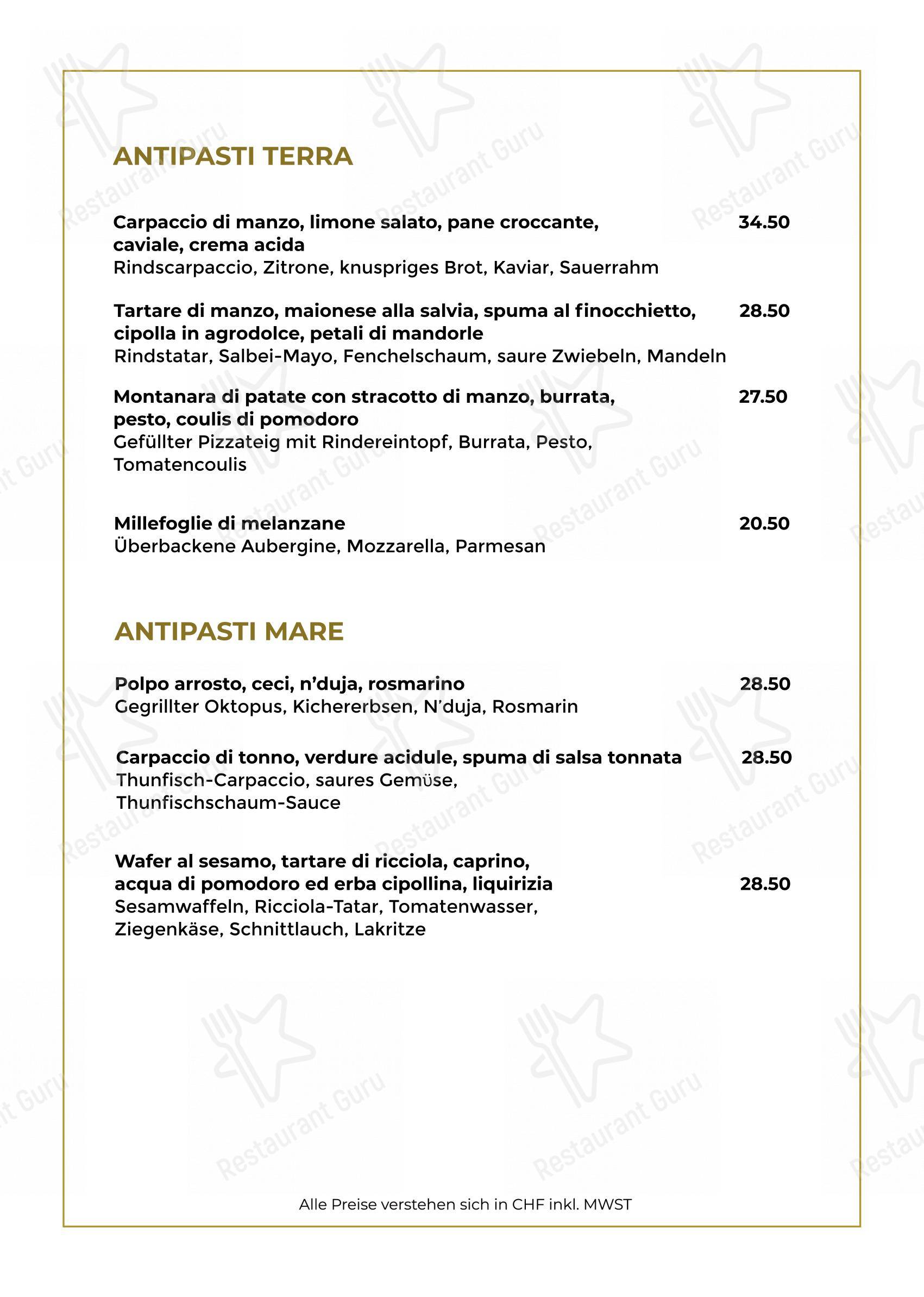 Menu bar per LEO Restaurant & Bar ristorante